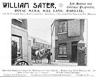 Mill Lane/Royal Mews Sayer Carriages [Guide 1903]